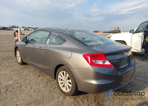 2012 Honda Civic Ex из США, поврежденный, VIN 2HGFG3B83CH519829